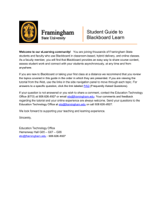 Education Technology - Framingham State University