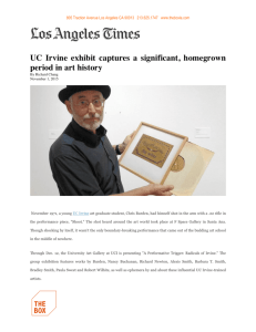 UC Irvine exhibit captures a significant, homegrown period in art