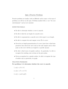 Quiz 4 Practice Problems