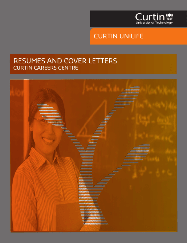 curtin university cover letter