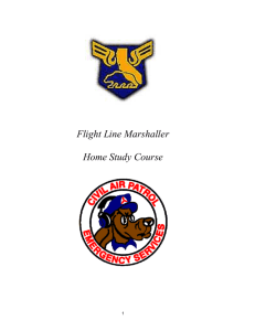 Flight Line Marshaller Home Study Course