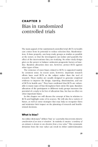 Bias in randomized controlled trials