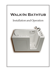 Generic Walk In Tub Manual - Chinese Size 2nd