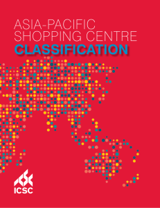 asia-pacific shopping centre classification