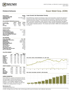 Exxon Mobil Corp. (XOM)