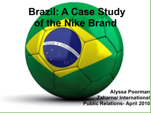 Brazil: A Case Study of the Nike Brand