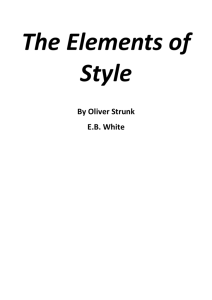 Elements Of Style FINAL - The Doctoral School in Management