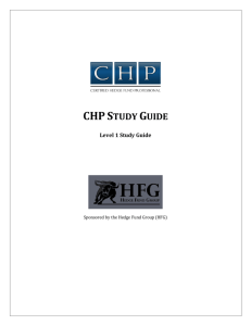 CHP Study Guide - Private Equity .com