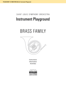 brass family - St. Louis Symphony Orchestra
