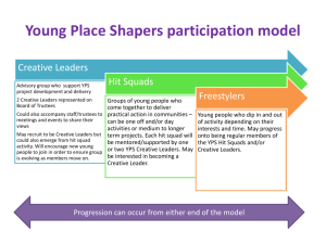 Young Place Shapers participation model