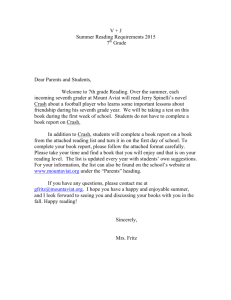 V + J Summer Reading Requirements 2015 7th Grade Dear Parents