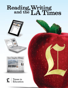 LA Times - Newspapers in Education