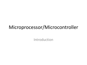 Microprocessor/Microcontroller