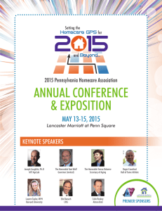 Pennsylvania Homecare Association 2015 Annual Conference