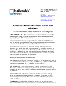 Nationwide Financial expands mutual fund sales team
