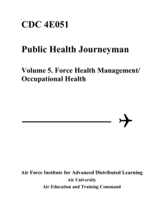 CDC 4E051 Public Health Journeyman