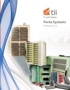 Porta Systems - Tii Technologies Inc.