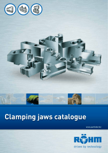 Clamping jaws catalogue