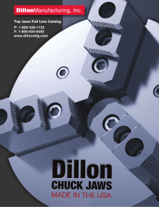 SOFT JAWS - Dillon Manufacturing, Inc.