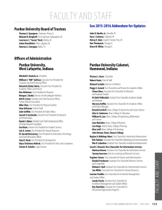 Purdue University Calumet Catalog - 2014