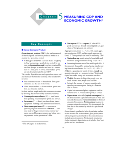 Measuring GDP and Economic Growth