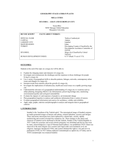 1 GEOGRAPHY STAGE 6 URBAN PLACES MEGA CITIES