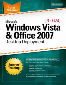 Deploying Windows Vista and Office 2007