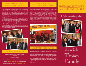 to the USC Jewish Alumni Association