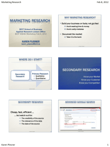 Marketing Research