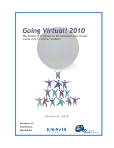 Going Virtual! 2010 - EdTech