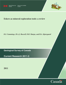 Eskers as mineral exploration tools: a review