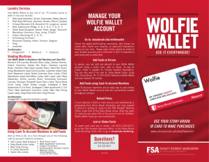 manage your wolfie wallet account