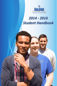 2014 - 2016 Student Handbook