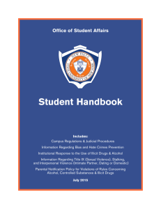 Student Handbook - State University of New York at New Paltz