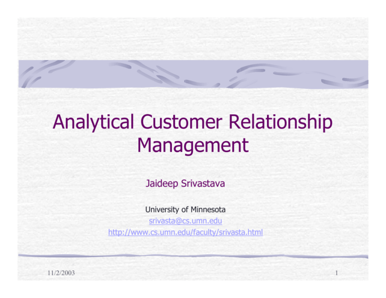 analytical-customer-relationship-management