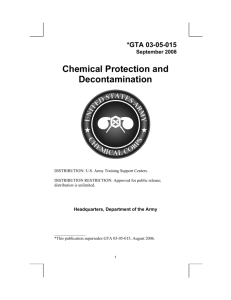 Chemical Protection and Decontamination