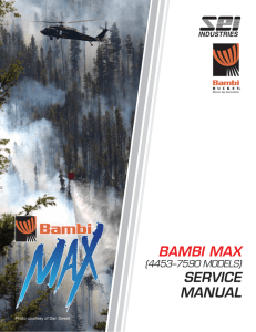 bambi max service manual