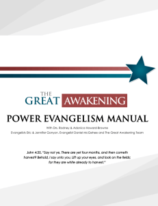 power evangelism manual