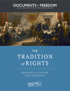 TRADITION of RIGHTS - Bill of Rights Institute