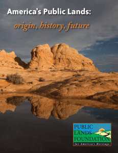 America's Public Lands: origin, history, future
