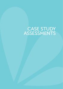 CAse stUDY Assessments