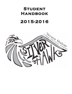 Student Handbook 2015-2016 - Wake County Public School System