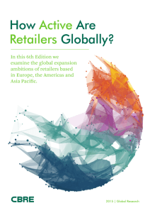 How Active Are Retailers Globally?