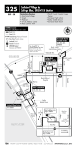 325 Carlsbad Village to - North County Transit District