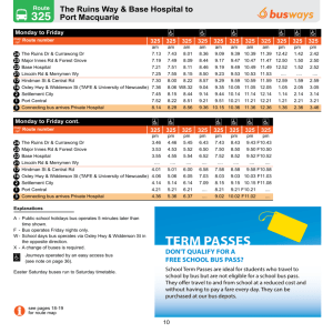 view timetable