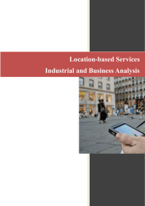 Location-based Services: Industrial and Business Analysis