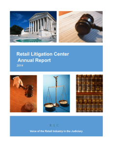 RLC Annual Report 2014 - Retail Industry Leaders Association
