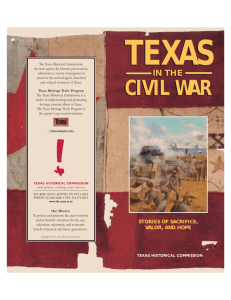civil war civil war - Texas Historical Commission