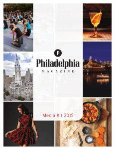 Media Kit 2015 - Philadelphia Magazine