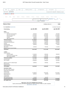 see archive of their balance sheet, September 28, 2013